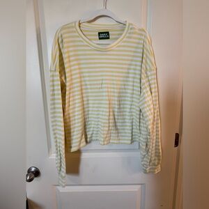 Daily Drills Striped Cotton Long Sleeve